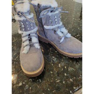 Back to School NWOT Wonder Nation Girl's Faux Fur Boot Size 5
